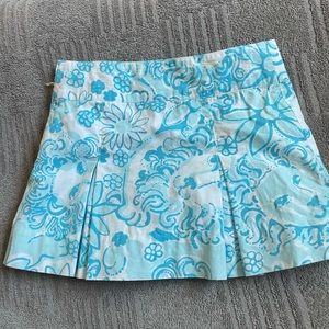 Lily Pulitzer golden lion skirt sz 2T